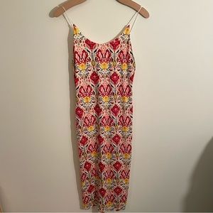 Alice + Olivia Delora Fitted Midi Dress